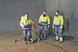 Johannes Olsson, Håkan Näslund och Jim Moberg.