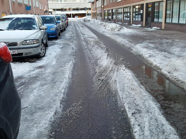 N Kopparslagargatan, mot Staketgatan