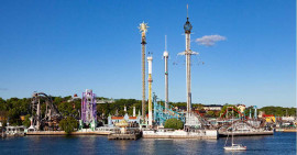 Gröna Lund i Stockholm.