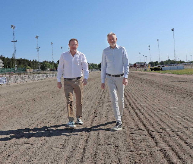 Hästgödsel från Gävletravet blir biogas i Forsbacka.