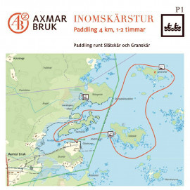 Paddla och upptäck vraken i natursköna Axmar bruks skärgård.