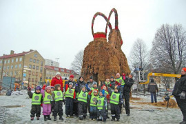 Förskolan Södergården gillar mer jul i Gävle