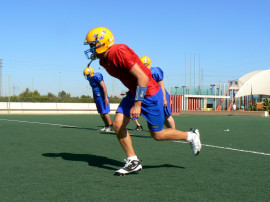 amerikansk fotboll EJC 2011 Sevilla foto: All Sport och Idrott