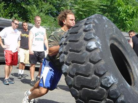 Strongman flip