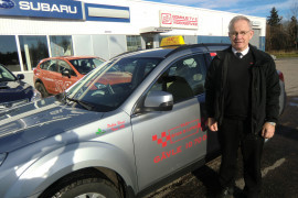 Subaru Boxer-CNG som taxi