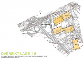 Förslag till placering på området vid Teknikparken